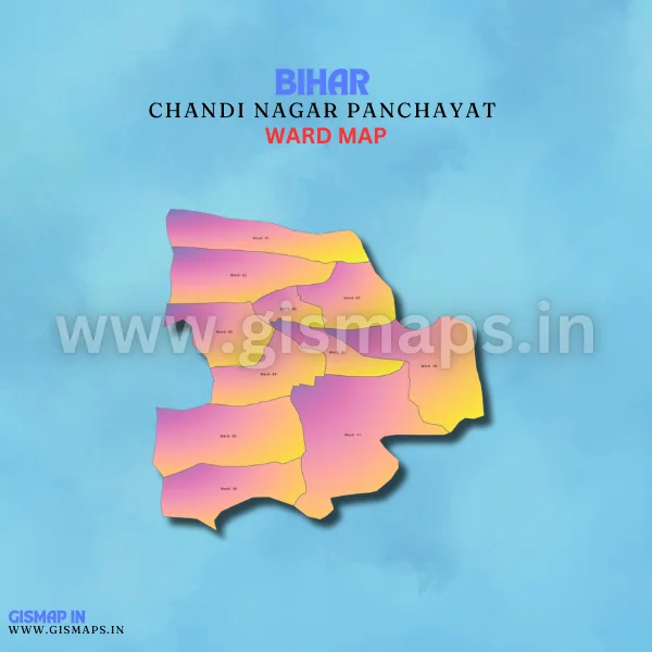 Chandi Nagar Panchayat Ward Map